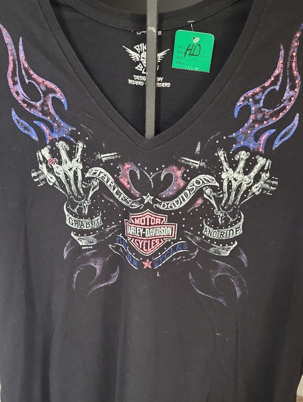 Harley-Davidson Black T From Oconomowoc, WI, XL